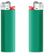 BIC J23 midi lighter - Green