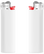 BIC J23 midi lighter - Opaque White