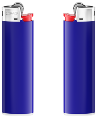 BIC J23 midi lighter - Dark Blue