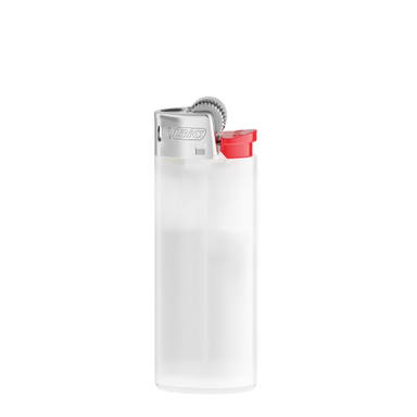 BIC J25 aansteker mini - Transparant witte houder