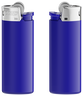 Soporte azul oscuro - base - pulsador - capuchón cromado