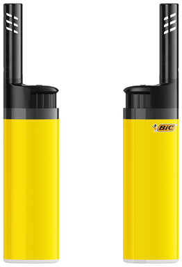 BIC EZ Reach Lighter - Yellow