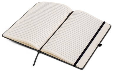 Hardcover notebook recycled leer A5