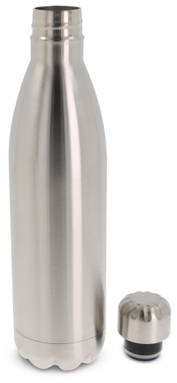 Botella térmica de 750 ml con aislamiento al vacío de doble pared - Plata