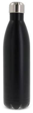 Botella térmica de 750 ml con aislamiento al vacío de doble pared - Negro