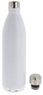 Borraccia termica sottovuoto a doppia parete da 1000 ml - Bianco