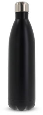 Borraccia termica sottovuoto a doppia parete da 1000 ml - Nero