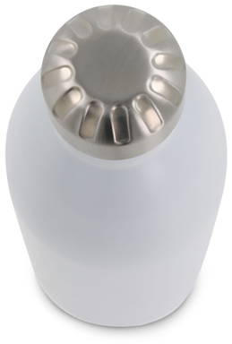 Borraccia termica sottovuoto a doppia parete da 1000 ml - Bianco