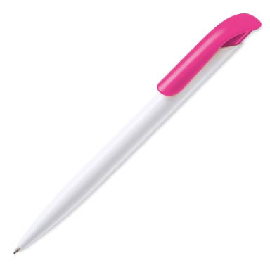 Stylos Toppoint Atlas hardcolour - Blanc / Rose
