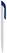 Toppoint Atlas hardcolour balpen - Wit / Donkerblauw