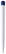 Toppoint Atlas hardcolour balpen - Wit / Donkerblauw