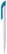 Toppoint Atlas hardcolour balpen - Wit / Lichtblauw