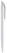 Toppoint Atlas hardcolour balpen - Wit / Wit