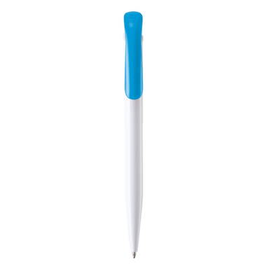 Stylos Toppoint Atlas hardcolour - Blanc / Bleu clair