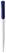 Toppoint Atlas hardcolour balpen - Wit / Donkerblauw