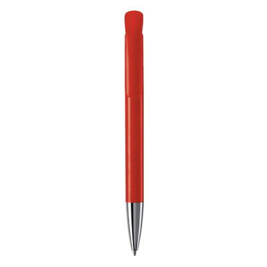 Toppoint Atlas hardcolour metal tip ballpoint pen - Red