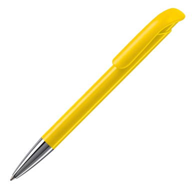 Toppoint Atlas hardcolour metal tip ballpoint pen - Yellow