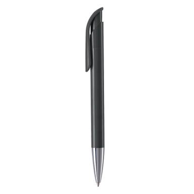Toppoint Atlas hardcolour metal tip ballpoint pen - Black