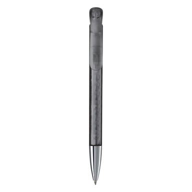 Stylo bille Toppoint Atlas transparent pointe métallique - Transparent / Noir
