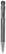 Toppoint Atlas transparant metal tip balpen - Transparant / Zwart