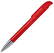 Toppoint Atlas transparant metal tip balpen - Transparant / Rood