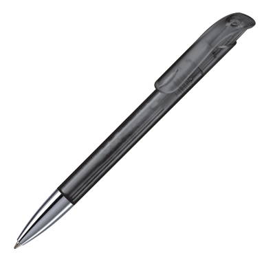 Stylo bille Toppoint Atlas transparent pointe métallique - Transparent / Noir