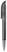 Toppoint Atlas transparant metal tip balpen - Transparant / Zwart