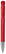 Toppoint Atlas transparant metal tip balpen - Transparant / Rood