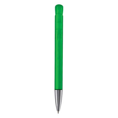 Stylo bille Toppoint Atlas transparent pointe métallique - Transparent / Vert