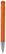 Toppoint Atlas transparant metal tip balpen - Transparant / Oranje
