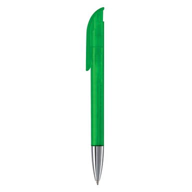 Stylo bille Toppoint Atlas transparent pointe métallique - Transparent / Vert