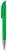 Toppoint Atlas transparant metal tip balpen - Transparant / Groen