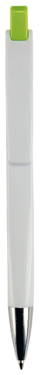  Toppoint Riva hardcolour balpen - Wit / Lichtgroen