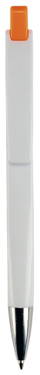  Toppoint Riva hardcolour balpen - Wit / Oranje