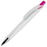 Wit / Donker Roze