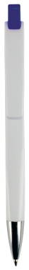  Toppoint Riva hardcolour balpen - Wit / Donkerblauw