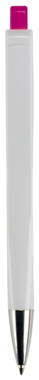  Toppoint Riva hardcolour balpen - Wit / Donker Roze