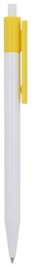 Toppoint Kuma hardcolour balpen - Wit / Geel