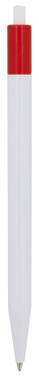 Toppoint Kuma hardcolour balpen - Wit / Rood