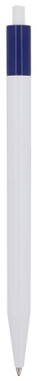 Toppoint Kuma hardcolour balpen - Wit / Donkerblauw