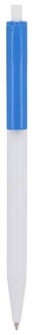 Toppoint Kuma hardcolour balpen - Wit / Lichtblauw