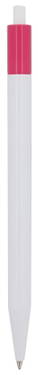 Toppoint Kuma hardcolour balpen - Wit / Roze