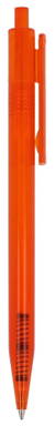 Toppoint Kuma transparant balpen - Transparant / Oranje