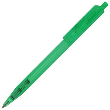 Toppoint Kuma transparant balpen - Transparant / Groen