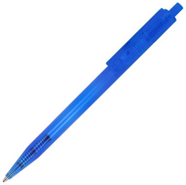 Toppoint Kuma transparant balpen - Transparant / Blauw