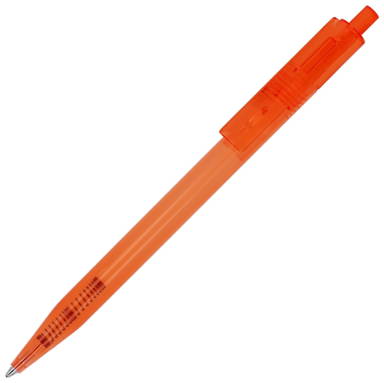 Toppoint Kuma transparant balpen - Transparant / Oranje