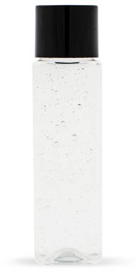 Gel de ducha y champú 50 ml - Transparente / Negro