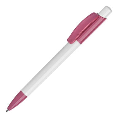 Stilolinea Kamal Hardcolour Kugelschreiber - Weiß / Rosa