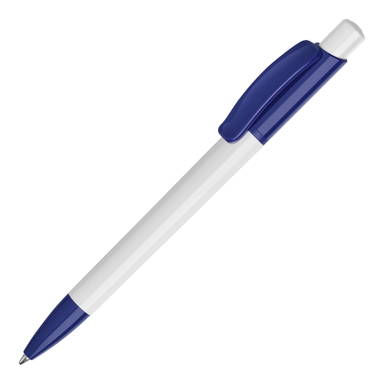Stilolinea Kamal Hardcolour Kugelschreiber - Weiß / Dunkelblau