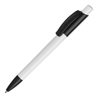 Stilolinea Kamal Hardcolour Kugelschreiber - Weiß / Schwarz